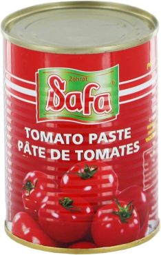 Safa Tomato Paste 400Gm, 24 Pieces Per Carton